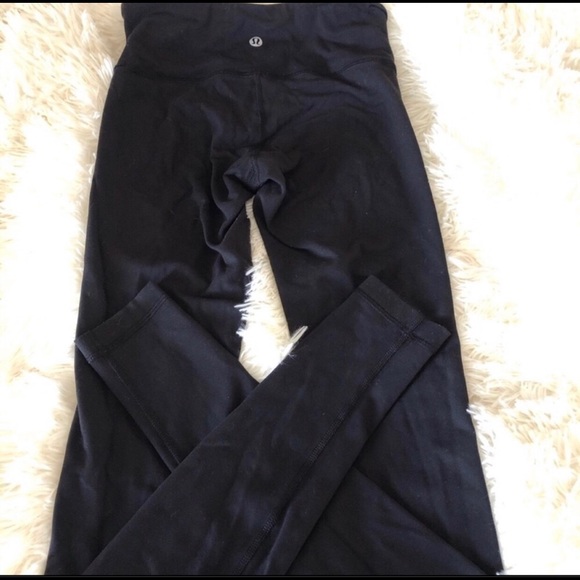 Black lululemon leggings - Picture 3 of 4